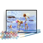 Hobby Art Digital Adults Oil Painting By Numbers Seaside Paintings DIY Paint Kits Hobby Art Paint By Numbers