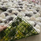 Flower Flowers Artificial Wedding Customized Wedding Backdrop Flower Panel Artificial Flower Wall