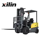 Lift Fork Lift Truck Electric Xilin 2500kg 2.5ton 4 Wheel Machine Fork Lift Electric Forklifts Truck