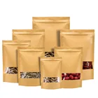 Paper Coffee Custom White Kraft Paper Bag For Coffee Tea Milk Powder And Other Snack Food