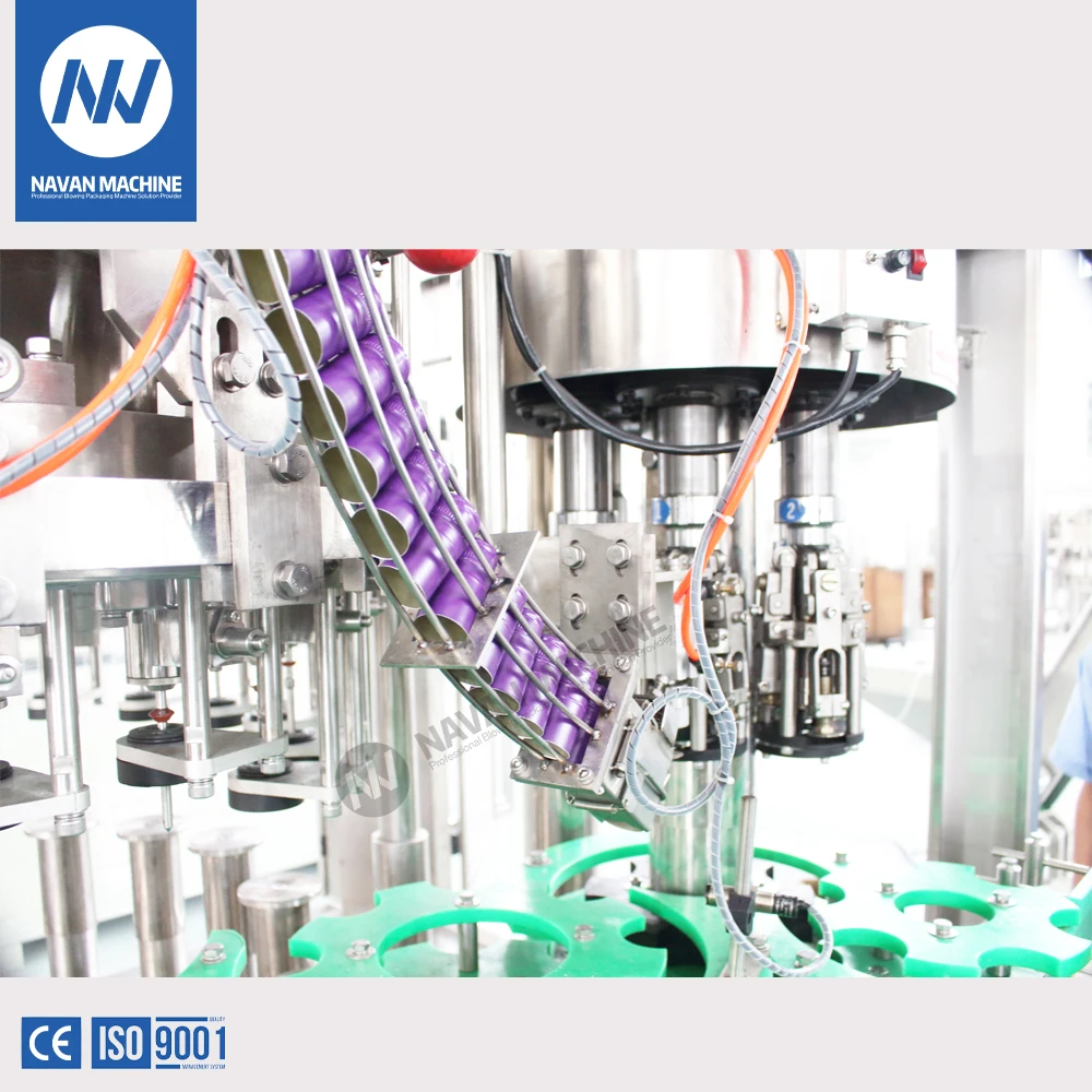 Turnkey Solution Automatic Glass Bottle Soda Water Filling Machine factory