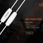 Handsfree Mobile VIDVIE HS614 HiFi Sound Quality 125cm Handsfree Headphone For Smart Mobile Phone