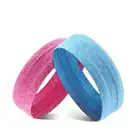 Custom Logo Elastic Headbands Headtie Comfortable Fabric Hair Cool Head Tie Sports Headband For Men