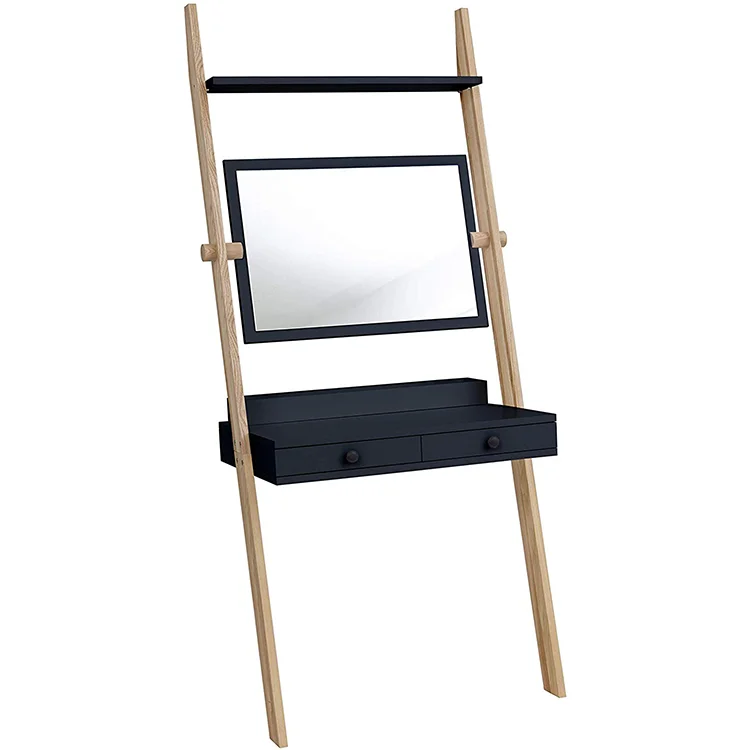 ladder dressing table with mirror