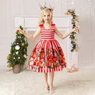 Girls Factory Direct Wholesale Europe And America Hot Selling Kids Party Christmas Princess Dress For Girls