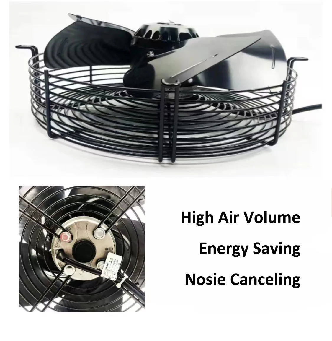 Axial Fan, 300mm, SPCC, 220/230V, 1600rpm - detail 2