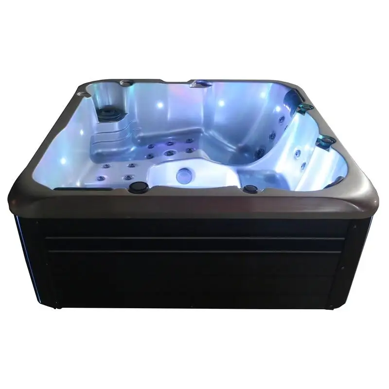 Acrylic Hot Tub Whirlpool Spa Tub with 30 Jets and Balboa BP601G1 + TP500 Control System for 5 People Family Outdoor