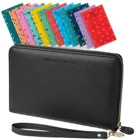 Wallet Custom Exquisite Zipper Leather Men's Women's Multi-functional Wallet Notebook Bag
