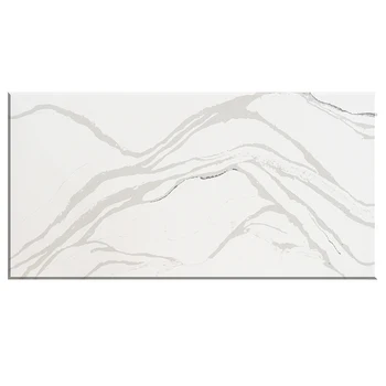Nonporous artificial stone quartz super white for kitchen countertop