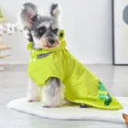 Cape All Season High Quality Dog Raincoat Dog Rain Cape Hooded Cute Raincoat