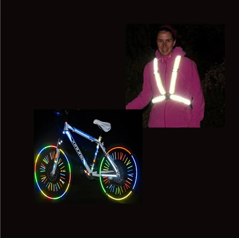 Colors Safety Cycling Riding Bicycle LED Lamp Light Bicycle Accessories Outdoor 