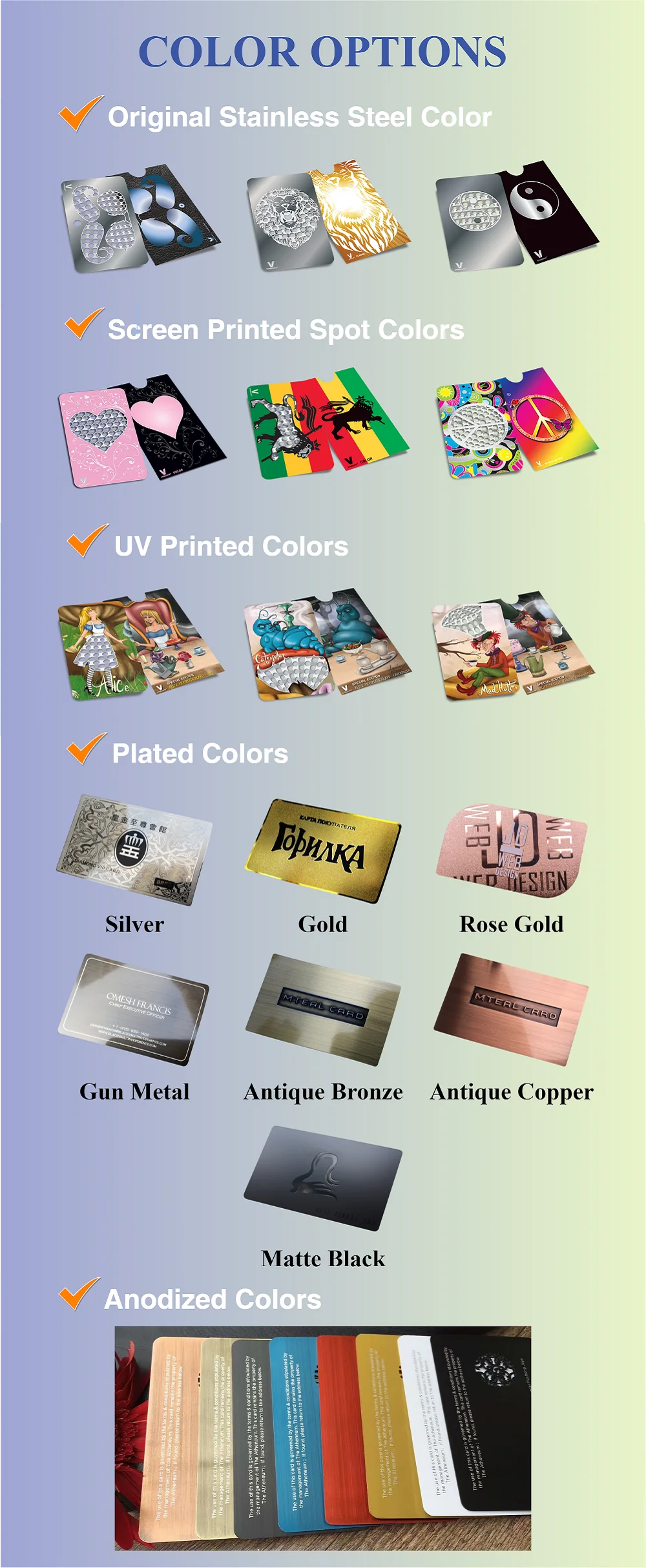 color options new