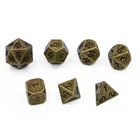 Set Metal Dice Set Ancient Metal