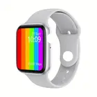 Manufactory OEM Wirelesscharger Sports Waterproof Smart Watch Pink/black/white/red Multi-color