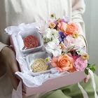 Flower High Quality Simple Floral Bouquet Packaging Flower Bag Box Gift Packing Box Flower Paper Bag