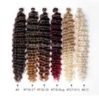 Extension Hair Zoesoul Wholesale 22 Inch Deep Wave Twist Bulk Curly Synthetic Braiding Extension Crochet Hair Braids