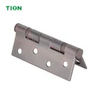 Hinges Quality Full Mortise 4 Inch Stainless Steel Ball Bearing Butt Metal Wooden Door Hinges