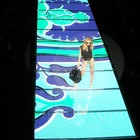 Digital Best Outdoor Digital Billboards P3.91 Mm Led Floor Tile Exhibition Screen