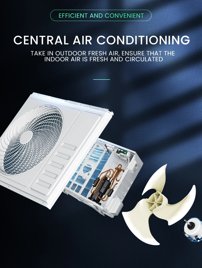 Split Air Conditioner, Ceiling, 18000-60000, DC - detail 2
