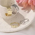 Gold Plated Ring High Quality Gold Plated Brass Adjustable Couples Matching Butterfly Ring