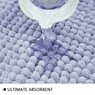 Mat Bath Mat Bath Rug Water Absorbent Soft Microfiber Shaggy Mat Machine Washable Chenille Bath Rugs For Shower