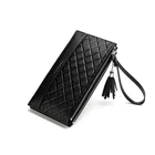 Fashion Wallet Bag Clutch RTS Tassel Zipper Women Fashion Wallet Handbag Wristlet Hand Bag Clutch Bag