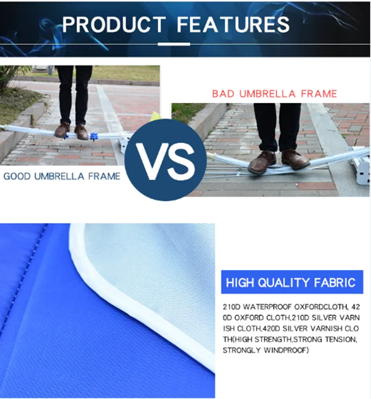 户外定制标志可调沙滩促销遮阳伞防风遮阳伞露台手提伞