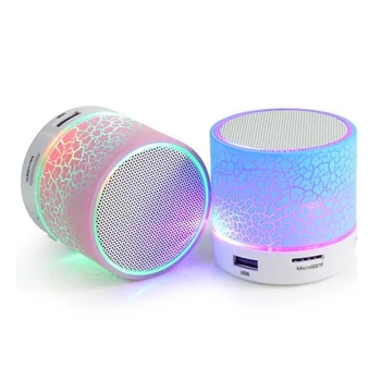 A9 Speaker Mini Wireless Loudspeaker Crack LED TF USB Subwoofer wireless Speakers mp3 stereo audio music play
