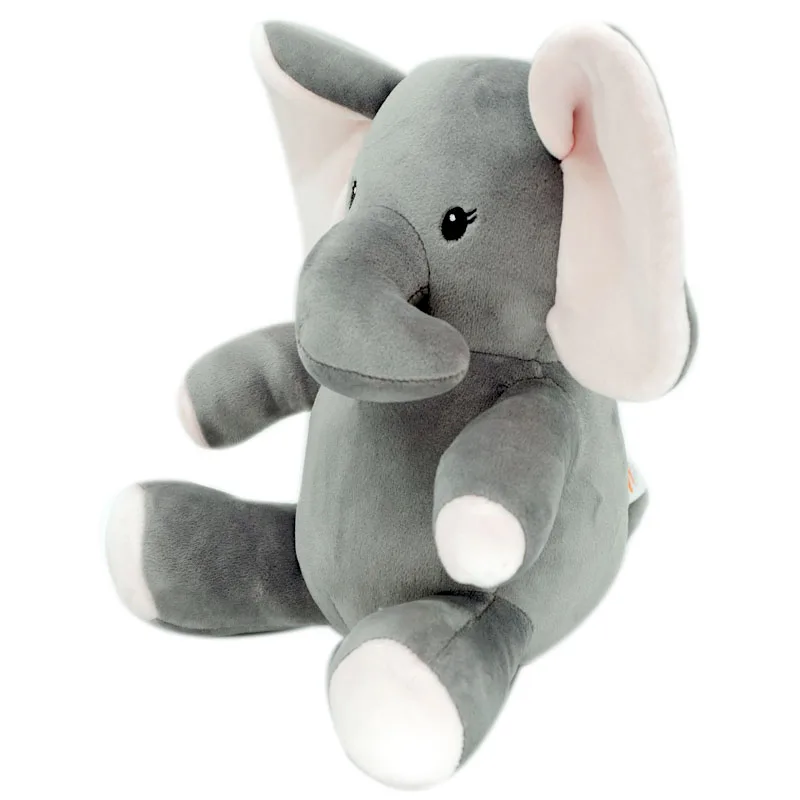 stuffed elephant with moving ears