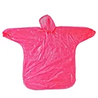 Rain Coat Fabric Raincoat Fabric Waterproof Disposable Rain Coat With String PE Promotional Raincoat Fabric Waterproof