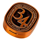 Parfum Perfume Parfum Solide Green Color Flower Shape Solid Perfume Box Pendant