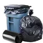 Contractor Trash Bags 55 Gallon 36"x56"x 2 Mil 55 Gallon - 60 Gallon Black