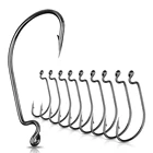 Single Hook Newbility Crank Hook High Carbon Steel Single Hooks Fishing Barbed Oem Hook