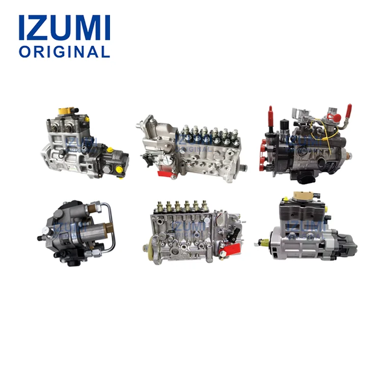 IZUMI ORIGINAL Excavator Fuel Pump 6754-71-1010 0445020150 for Excavator PC200-8 Diesel Engine Parts 6754-71-1010 Fuel Injection Pump