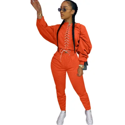Lucky Label Two Piece Jogger Set Women 