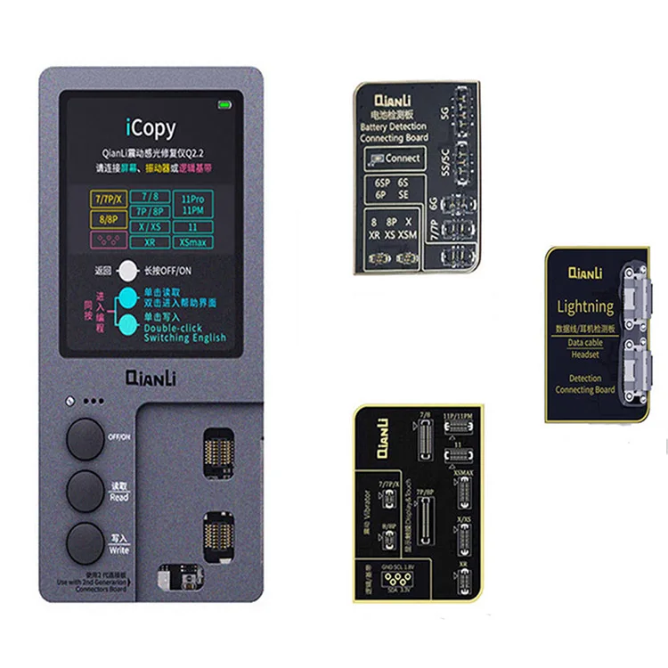 Programa de reparación de color Qianli Icopy L para iPhone 8 XR  XS M 