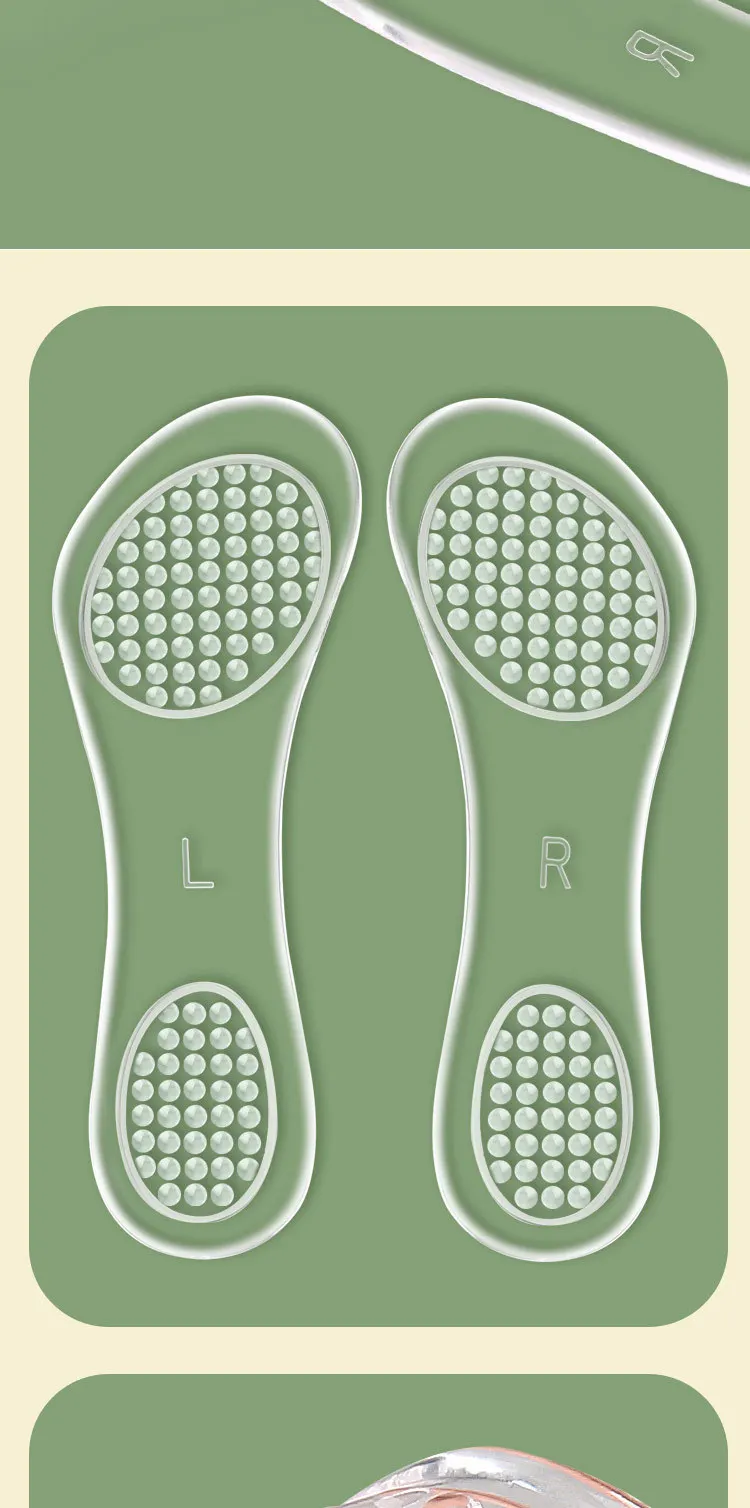 Gel High Heel Insoles Transparent Shock Absorbing Wholesale Gel High Heel Insoles Transparent Shock Absorbing Wholesale
