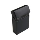 Cigarette Box 20 Pack Disposable Paper Plain Black Cigarette Box