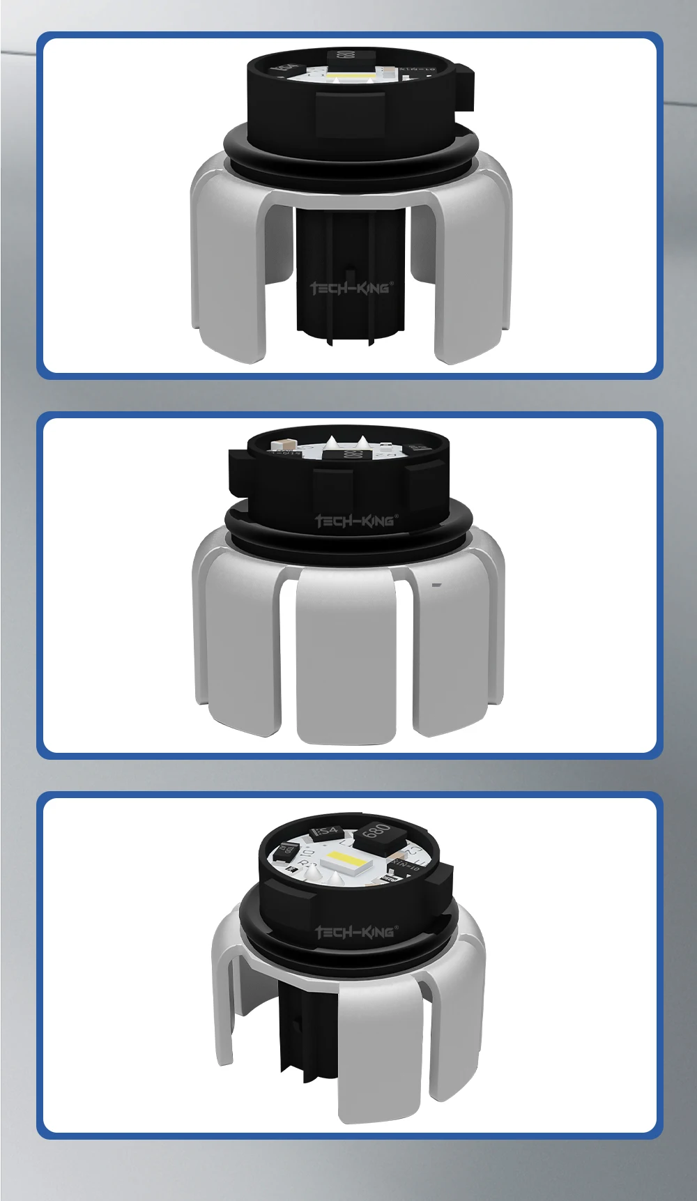 L1B 6500K White Front LED Fog Light Bulb LW5B LED Bulb White Light for Toyota Corolla GR Corolla Mirai Prius Helux Fog Lights