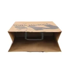 Gold Shopping Bags Bag Cheaper New Gold Stamping Shopping Kraft Bags Twisted Paper Bag With Handle