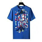 Ladies Shirt Spot Wholesale Ladies Women Tshirt Custom 3D Character Printing Graphic Cotton Casual T Shirt