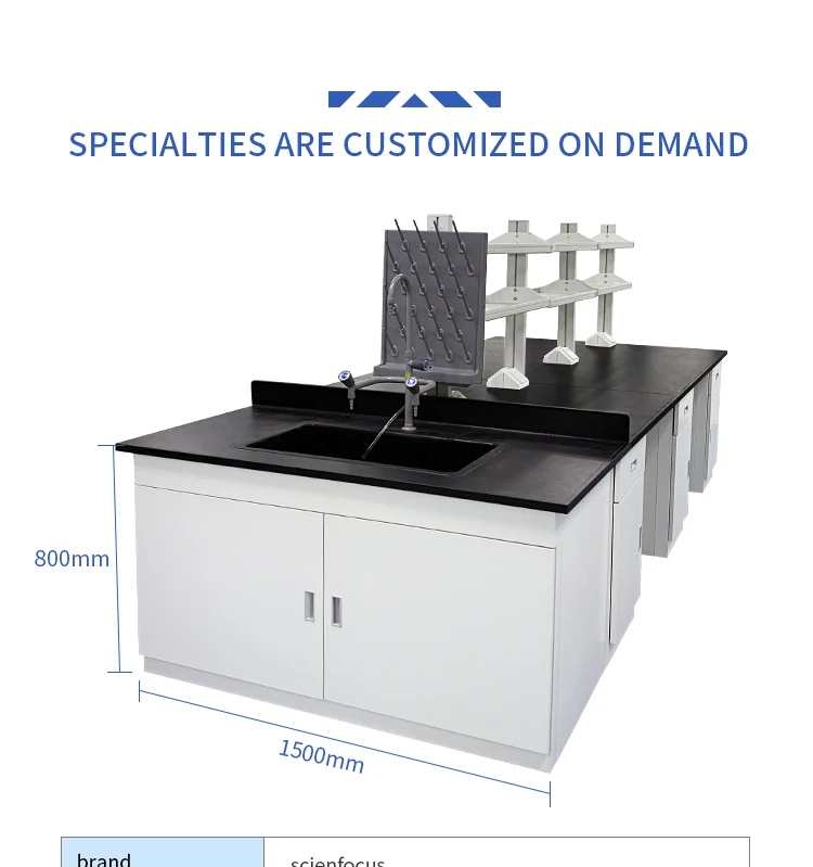 Biology Lab Equipment, Chemistry Laboratory Work Table Lab Work Bench Table/