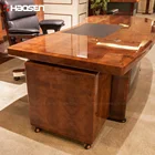 Table Desk Good Quality Business Director Working Executive Office Table Curved Desk And Chairs Manufacturer