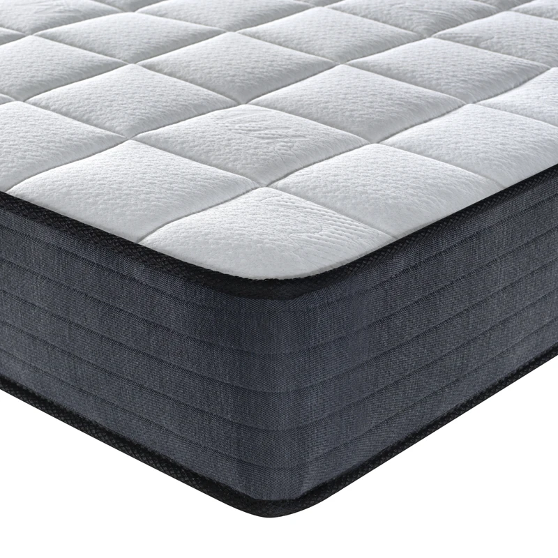 Factory Wholesale Knitted Fabric spring Foam Pocket Spring Tight Top Mattress In A Box