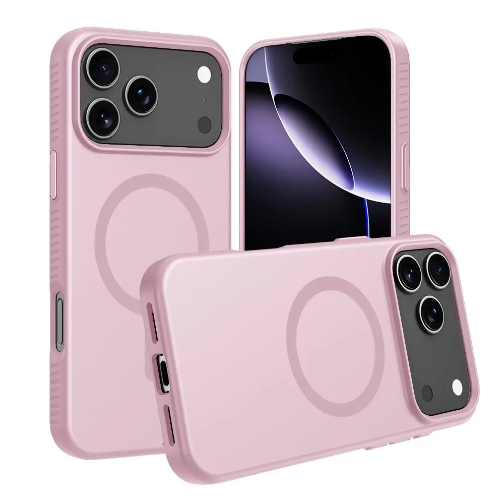 product tpu and pc material six colors available satin finish magnetic phone case for iphone 17 series laudtec-8