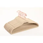 Hooks Quality Hangers 2021Hot Selling Non Slip Velvet Suit Hangers With Copper Rose Gold Hooks
