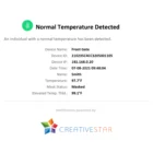 Professional JXG VAS - Professional Real-time Sms Notifications Email Notifications For Elevated Body Temperatures