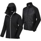 Waterproof OEM ODM Customized Branded 3 In 1women Waterproof Outdoor Rain Hardshell Jacket