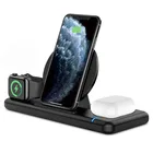 Charging 3 In 1 Wireless Portable Charger Qi Fast 3 In 1 Universal Wireless Charger Station Charging