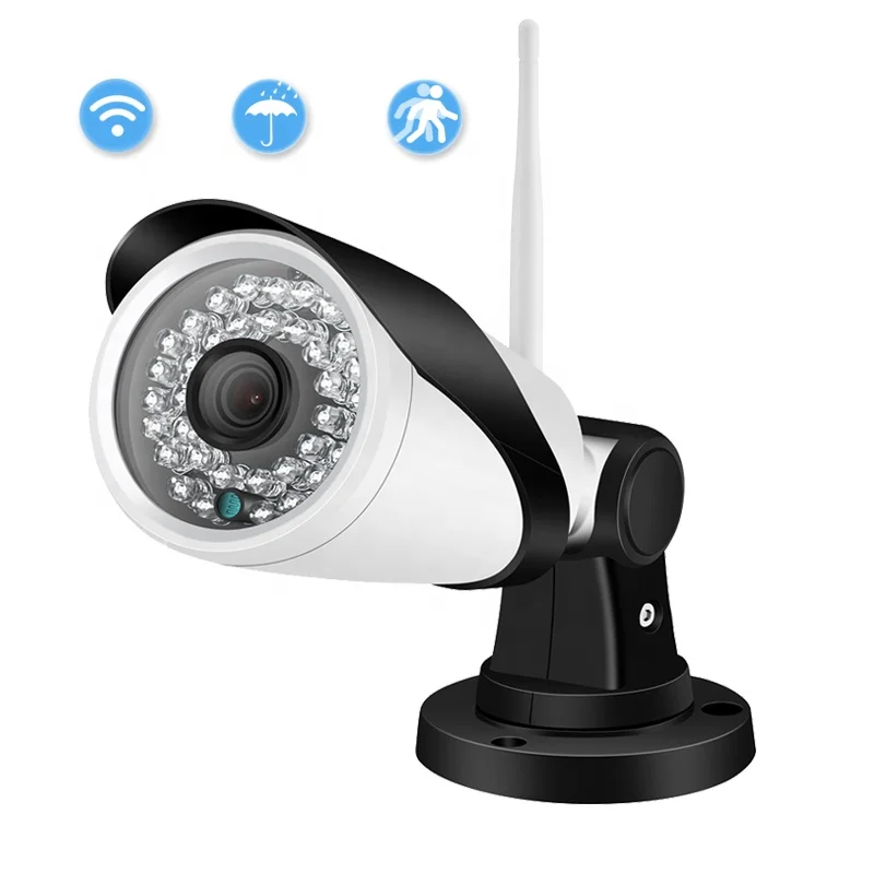 HD 720P IP Caméra CCTV Sans fil Wifi in-extérieur Vidéo surveillance de sécurité 